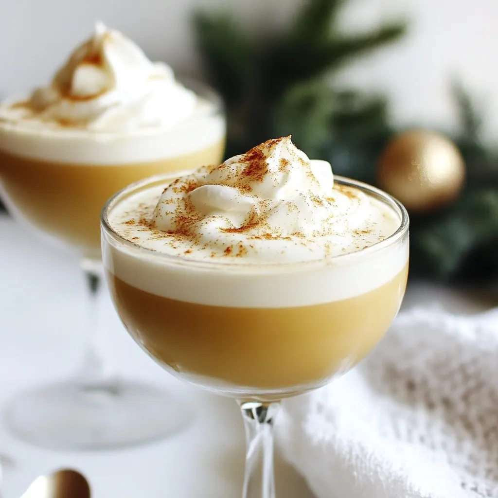 Eggnog Espresso Martini Festive and Flavorful Twist
