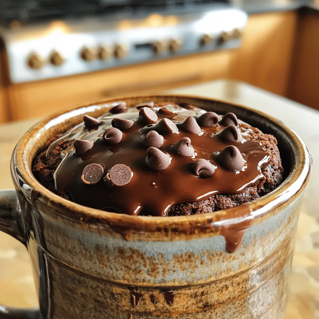 Decadent Chocolate Lava Mug Cake Quick and Easy Treat
