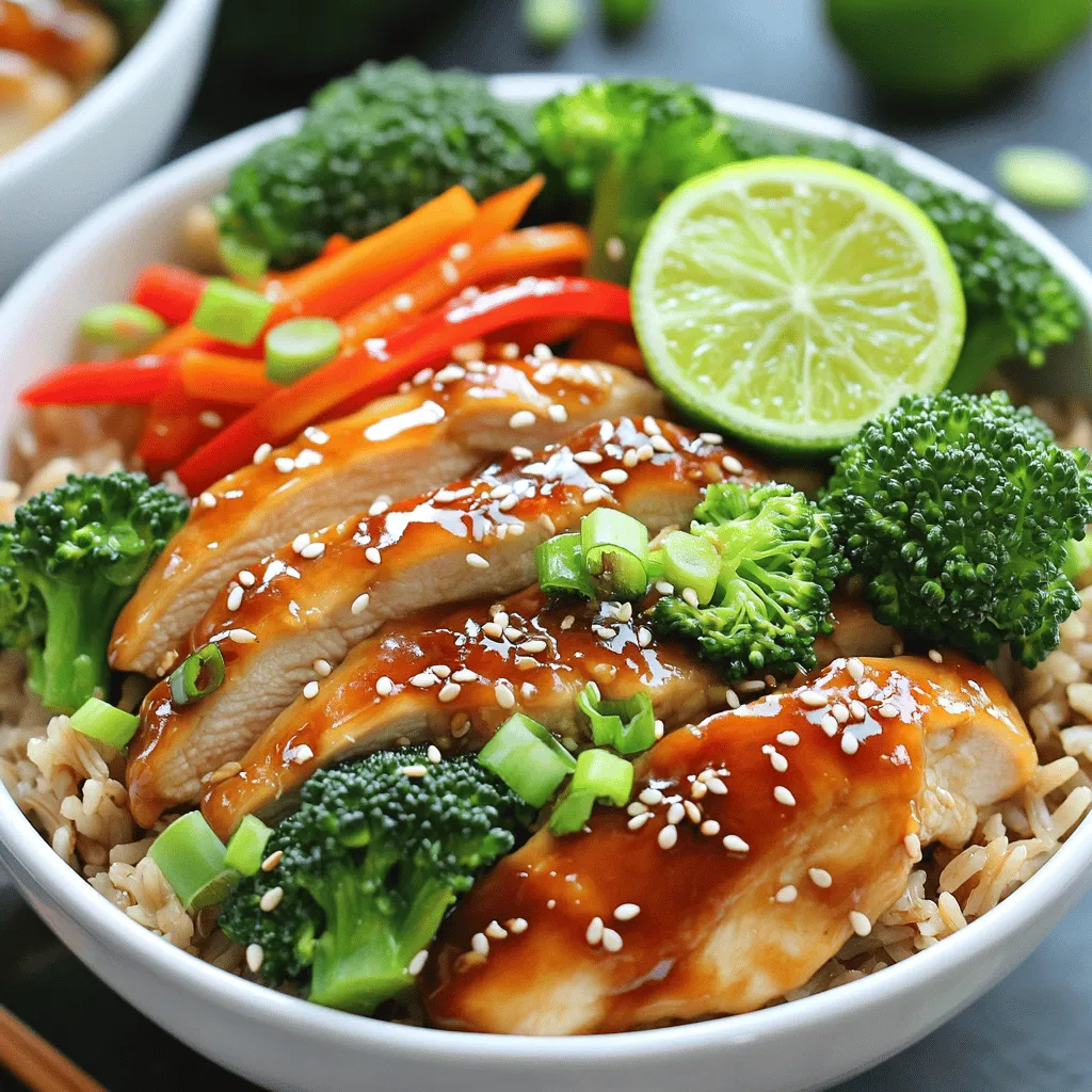 Teriyaki Chicken Rice Bowls Flavorful and Easy Meal