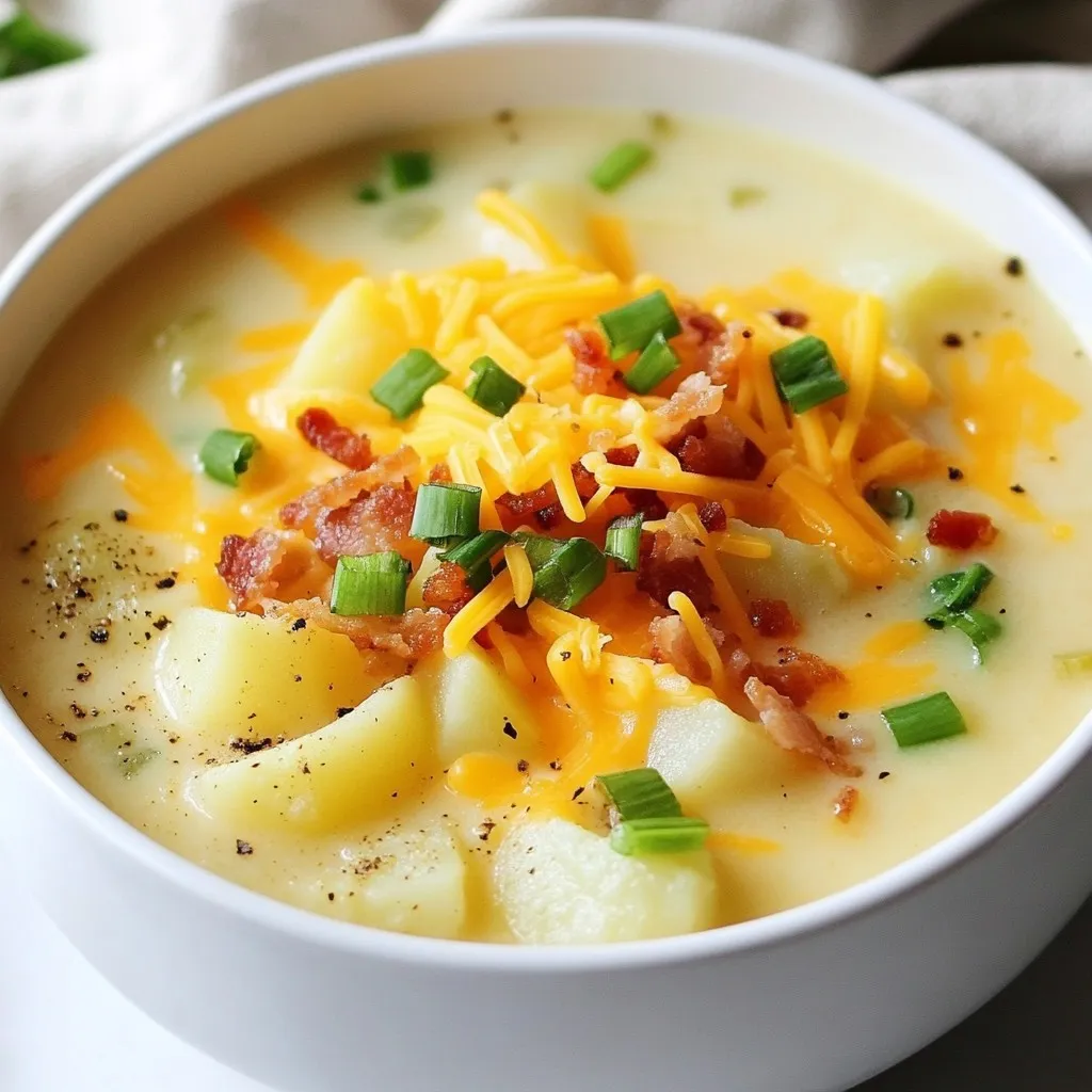 Loaded Outback Potato Soup Creamy and Flavorful Recipe