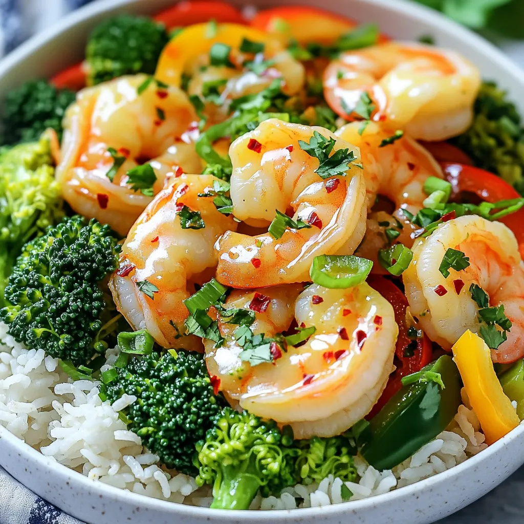 Garlic Butter Shrimp Rice Bowls Flavorful and Quick Meal