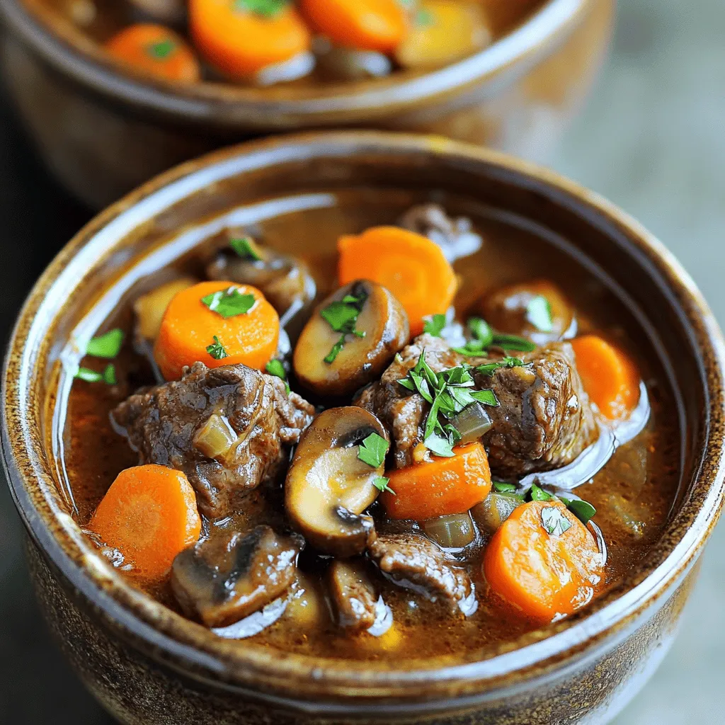 Hearty Beef Bourguignon Stew Easy and Flavorful Meal