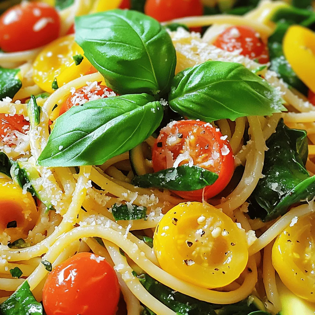 Summer Garden Pasta Flavorful and Fresh Delight