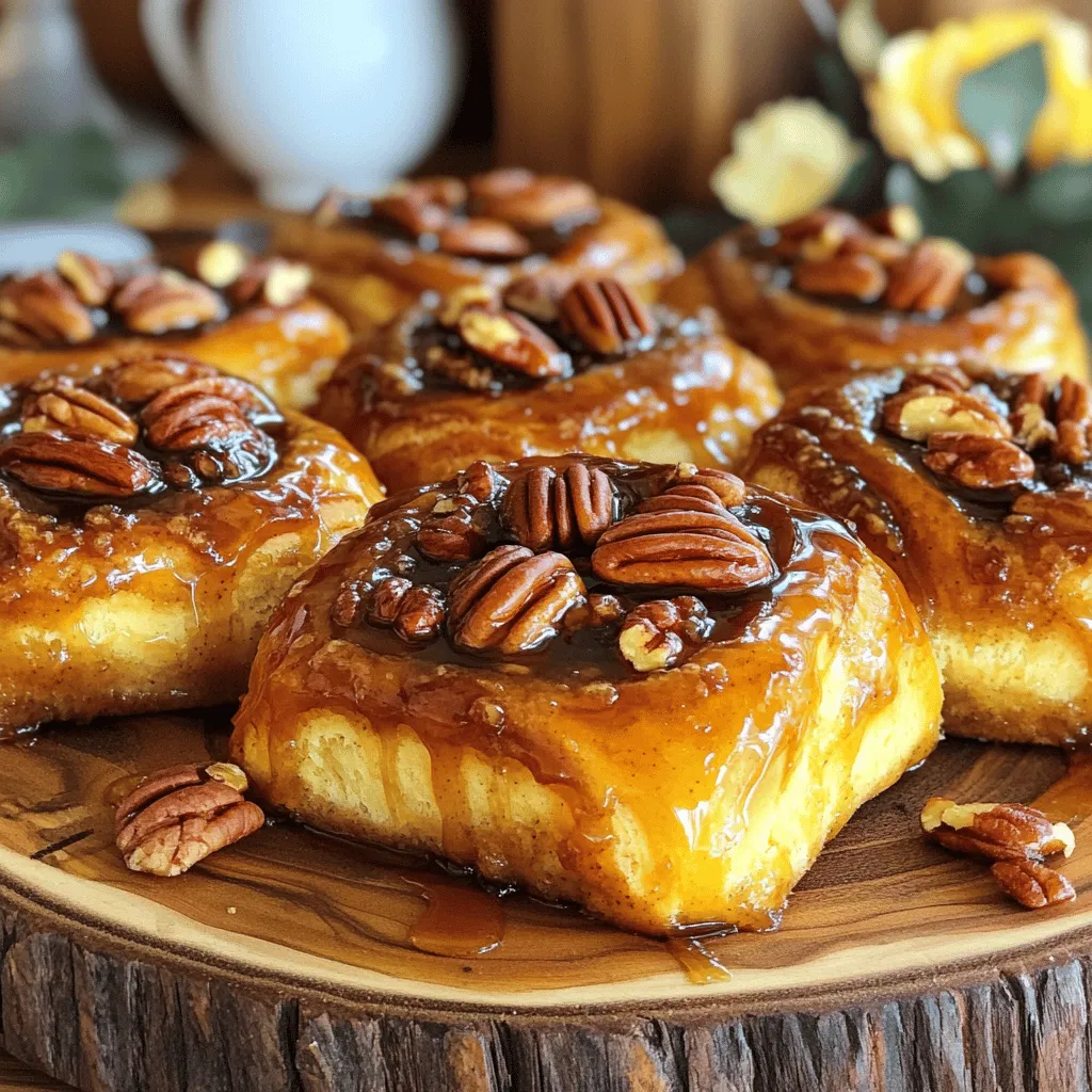 Bakery Style Maple Pecan Sticky Buns Irresistible Treat