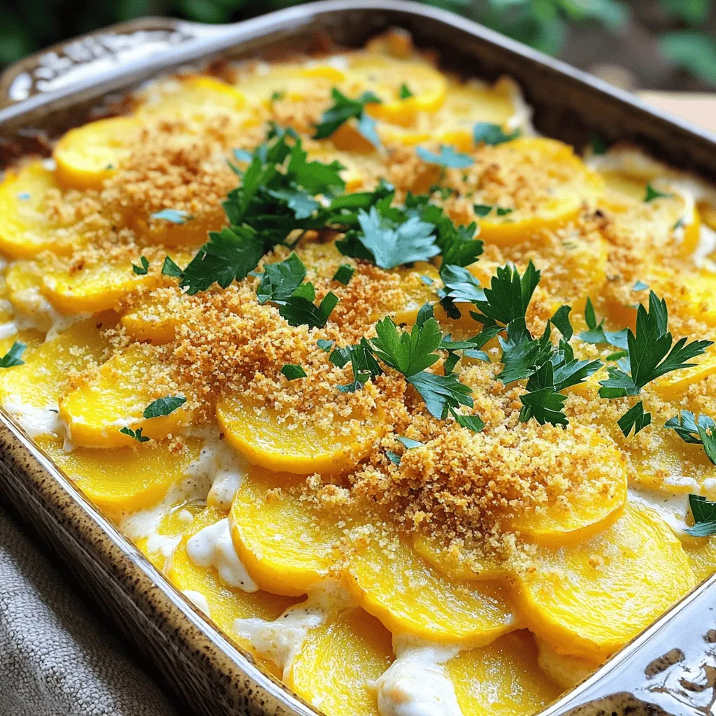 Yellow Squash Casserole Easy and Flavorful Dish