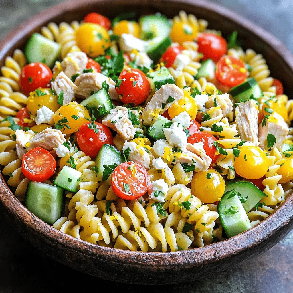 Chicken Pasta Salad Fresh and Flavorful Recipe