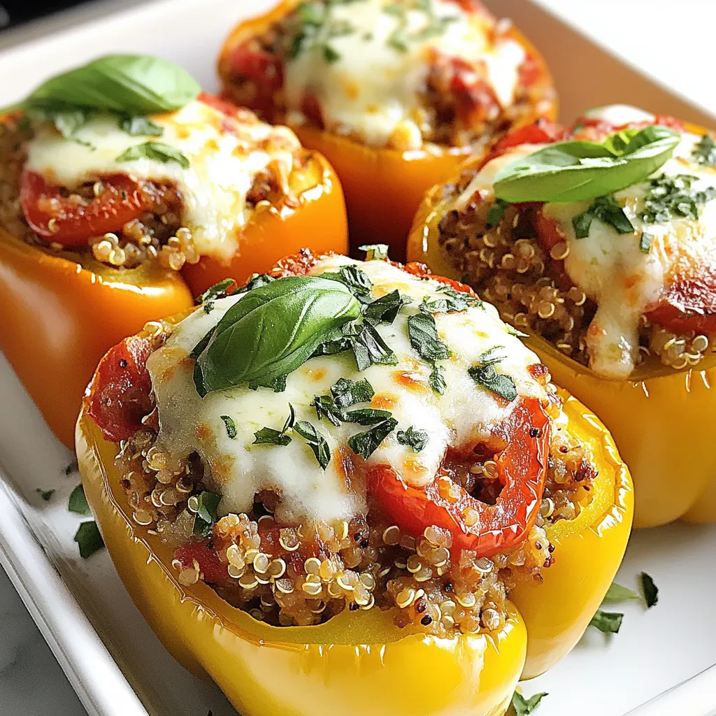 Italian Stuffed Bell Peppers Flavorful and Easy Meal