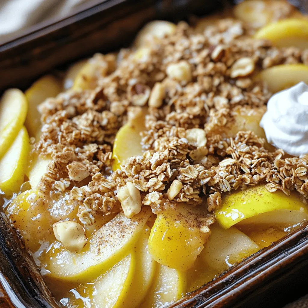 Cozy Easy Apple Casserole Delightful Family Dessert