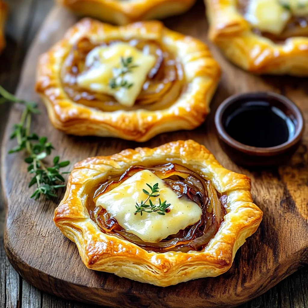 Caramelized Onion Gruyere Tartlets Savory Delight