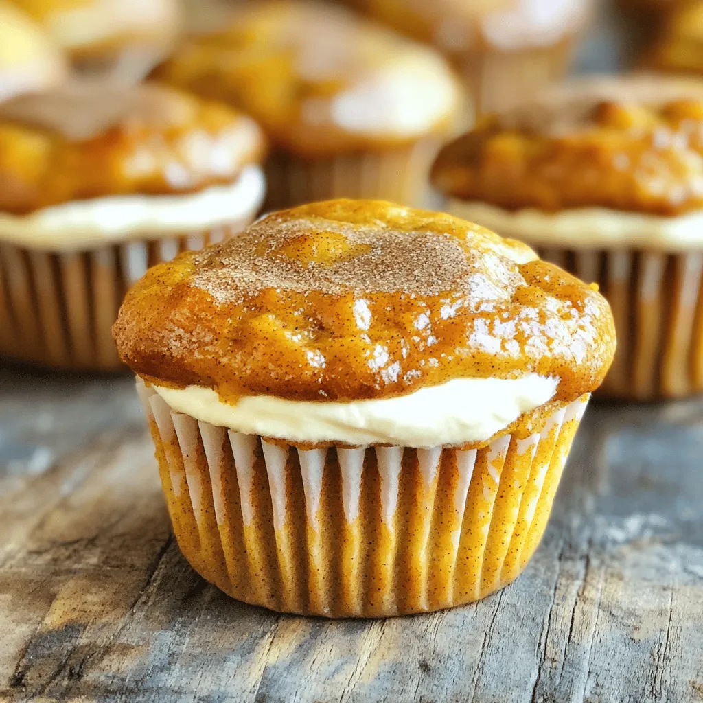 Pumpkin Cream Cheese Muffins Delightful Fall Treat