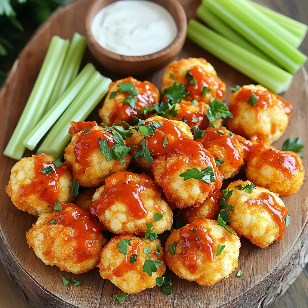 Air Fryer Buffalo Cauliflower Bites Easy and Flavorful