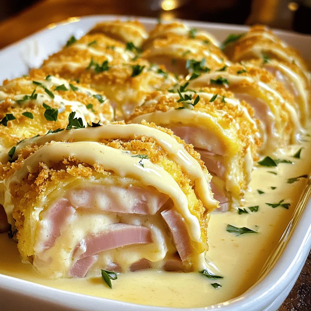 Creamy Chicken Cordon Bleu Delightful and Easy Recipe