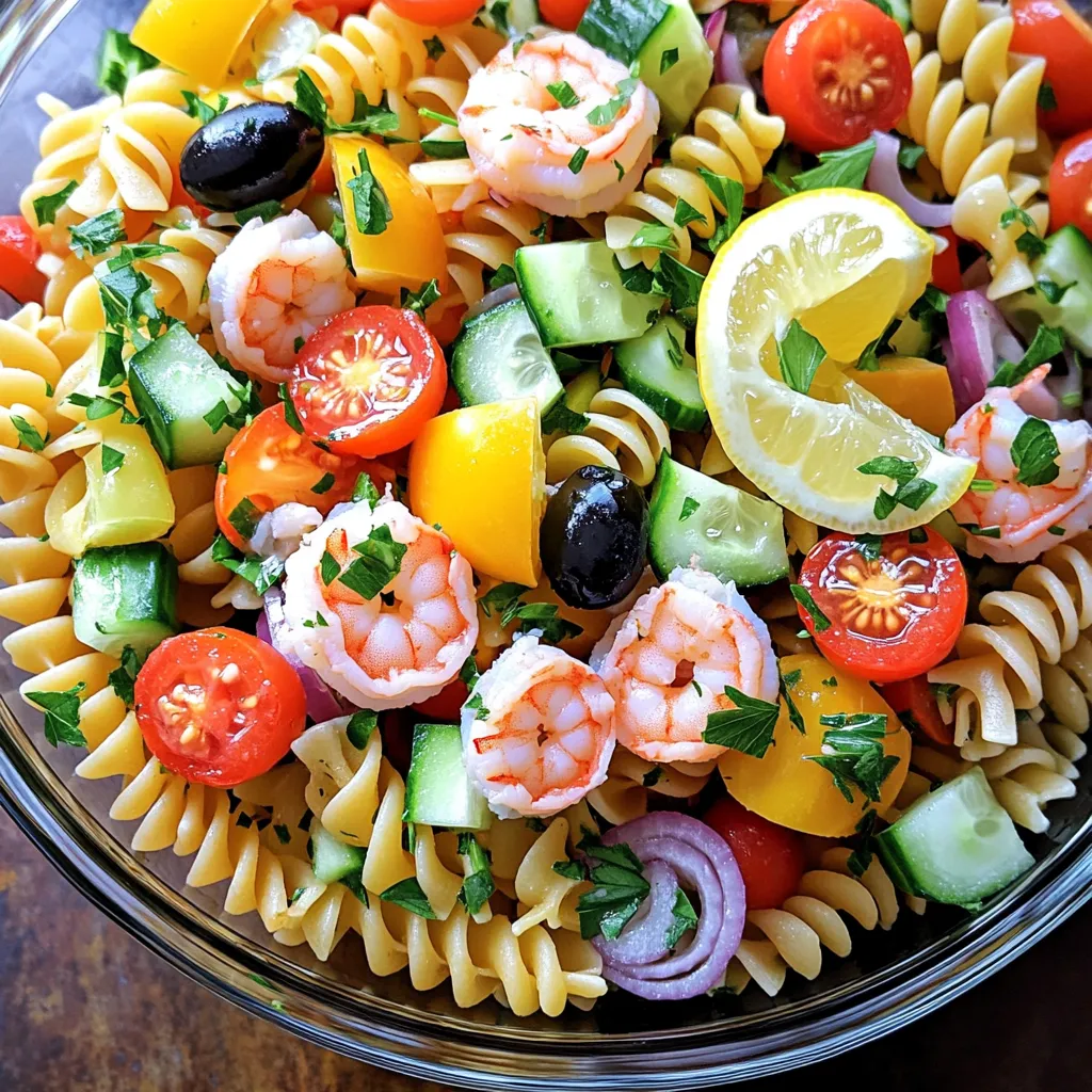 Seafood Pasta Salad Flavorful and Fresh Delight