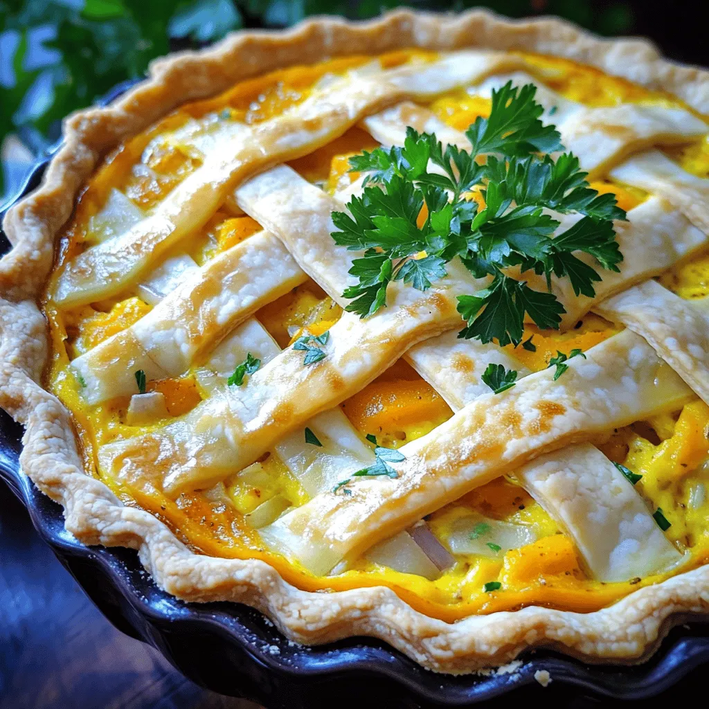 Butternut Lattice Quiche Hearty and Flavorful Delight