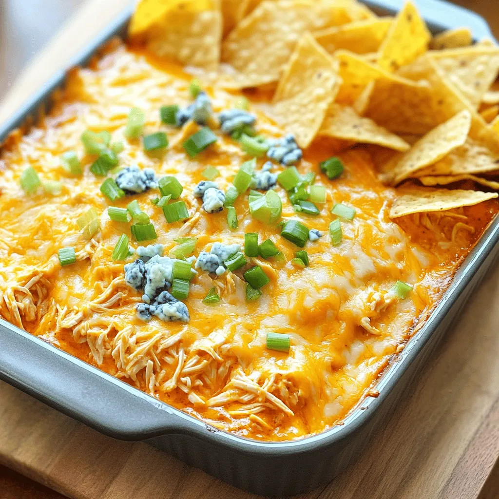 Buffalo Chicken Dip Flavorful Party Delight Recipe
