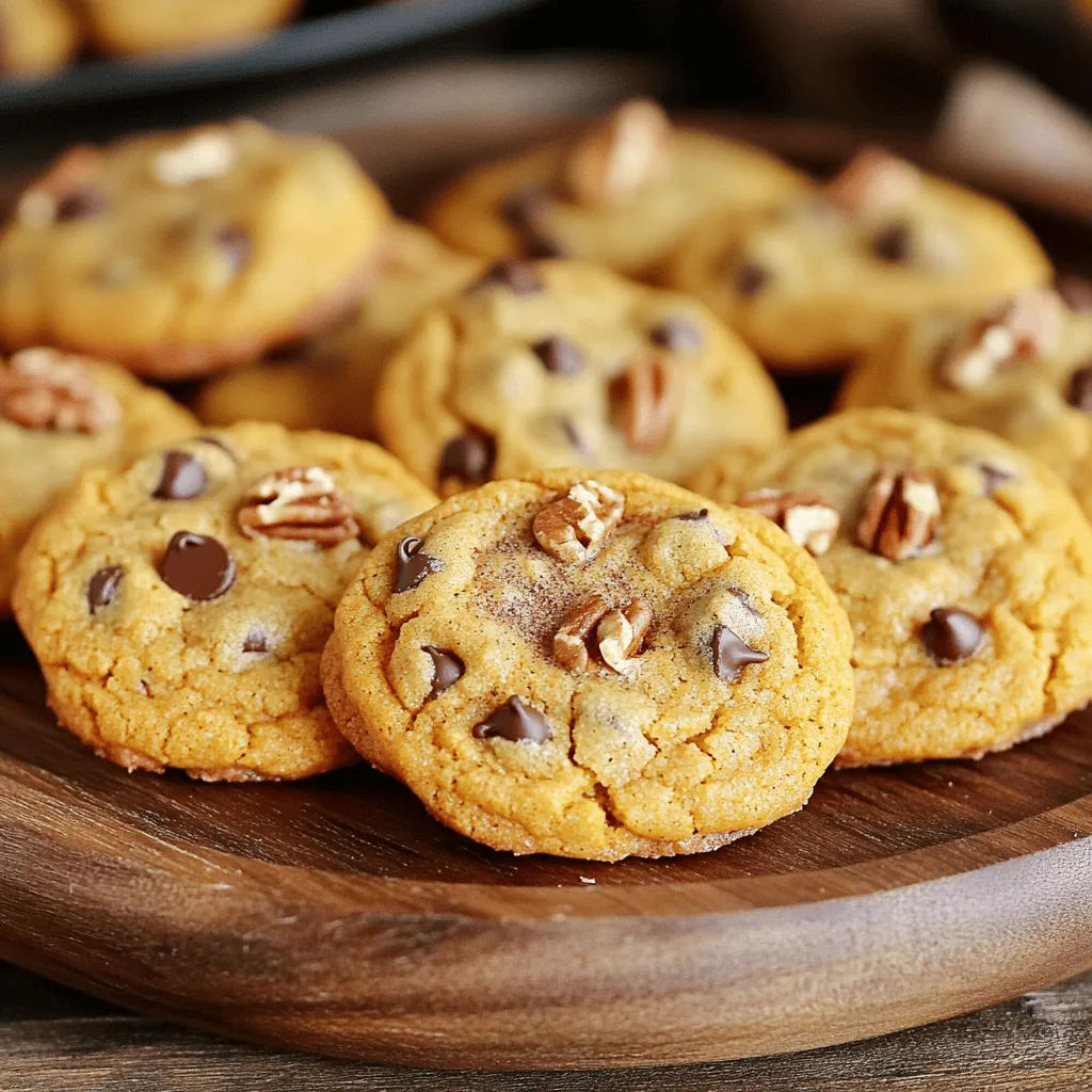 Perfectly Chewy Pumpkin Spice Cookies Delightful Treat