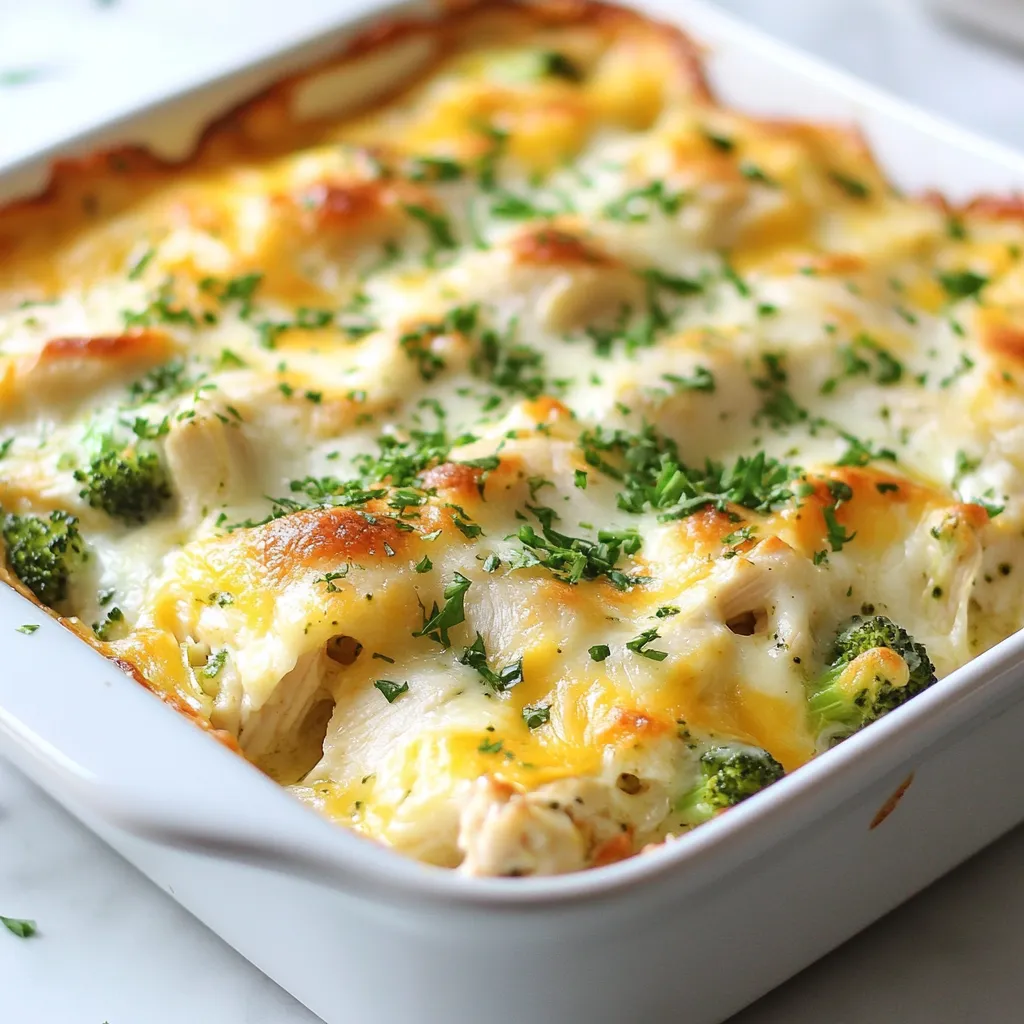 Keto Chicken Casserole Bake Flavorful and Simple Dish