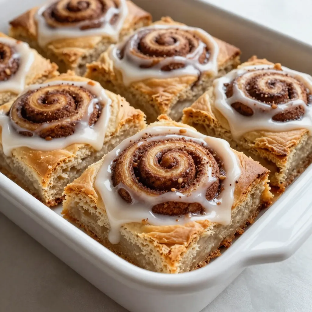 Cinnamon Roll Bliss Bars Delightful Sweet Treat Recipe