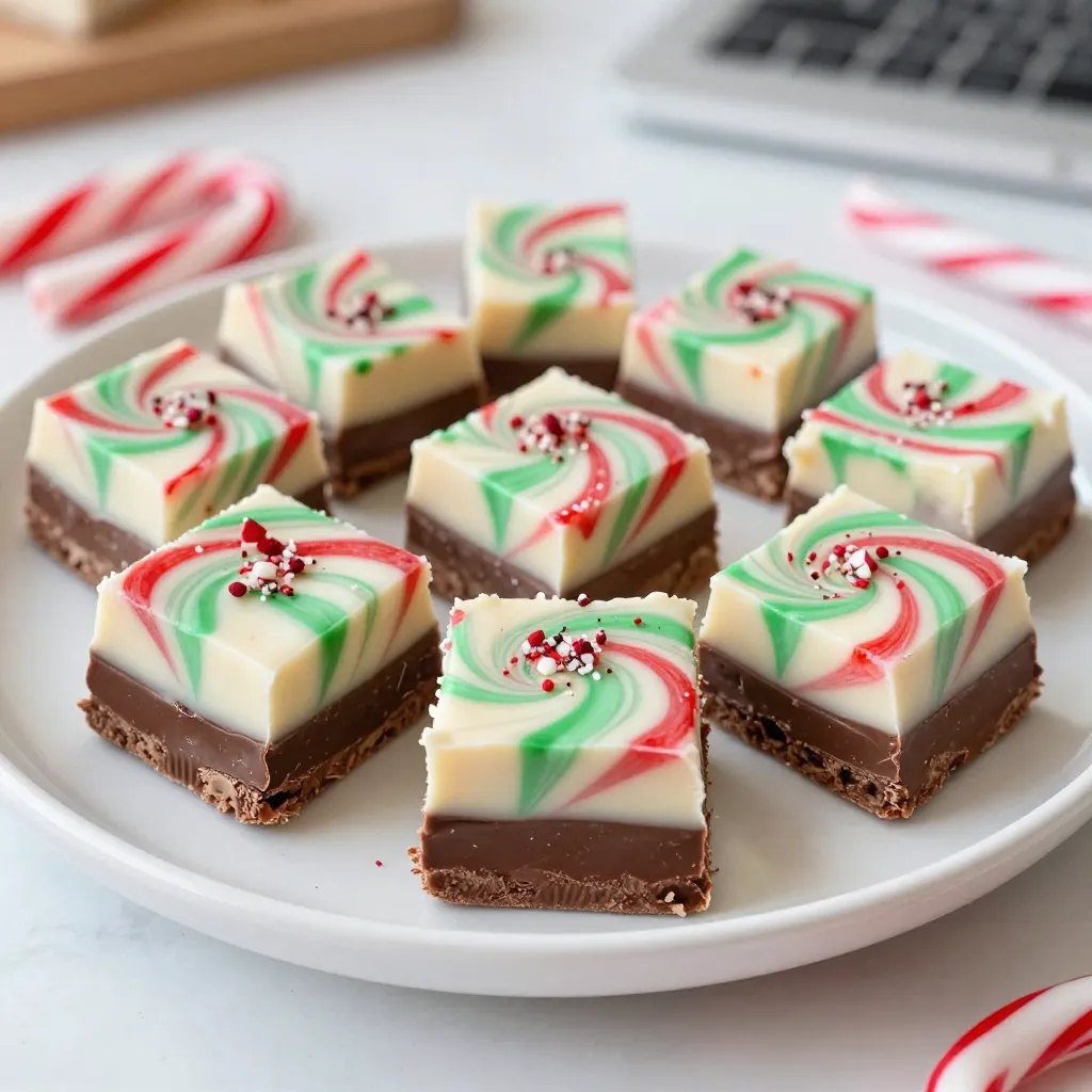 Peppermint Swirl Fudge Delightful Holiday Treat