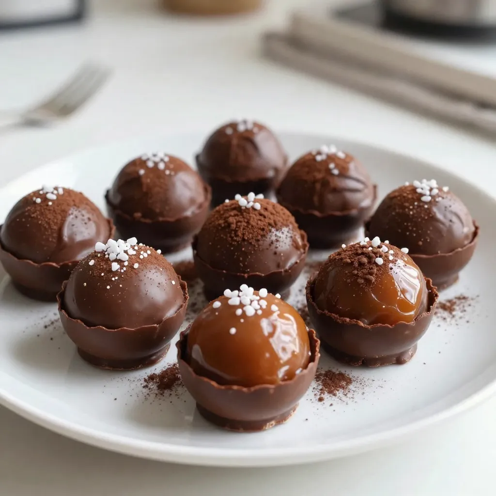 Salted Caramel Truffles Irresistible No-Bake Treat