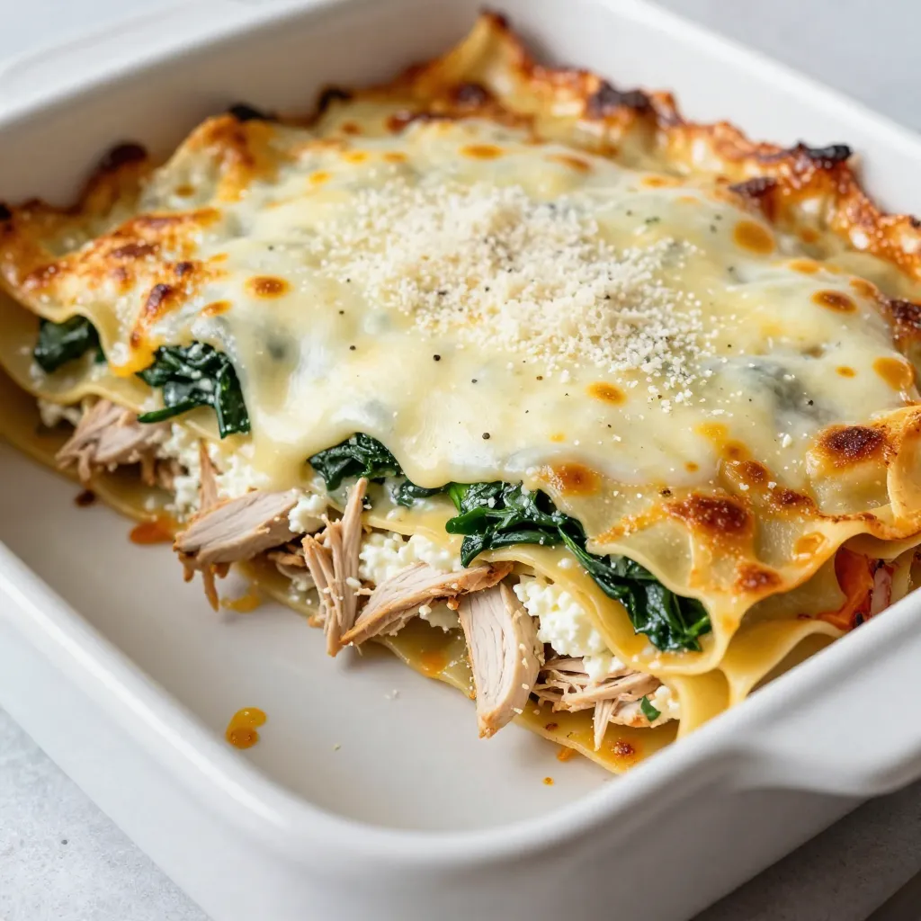 Creamy Chicken Lasagna Tasty and Simple Recipe