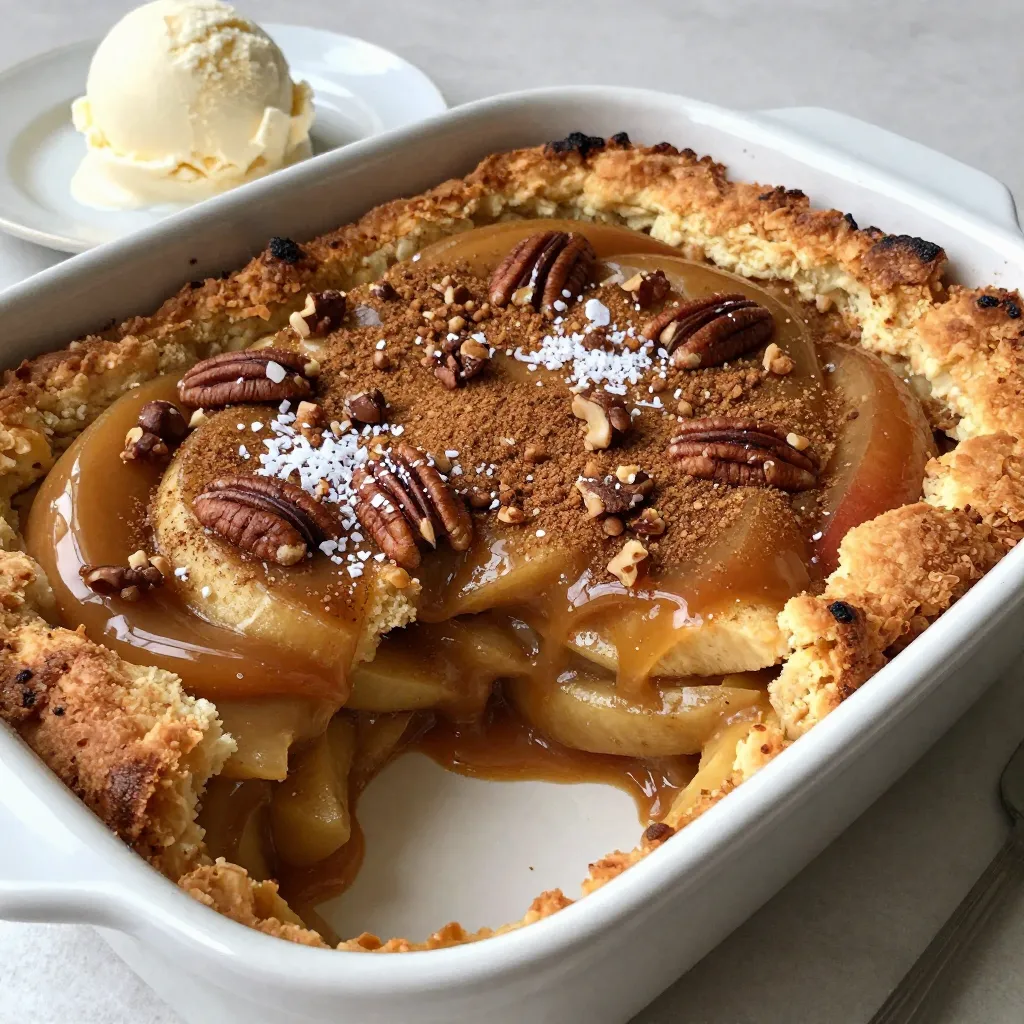 Caramel Apple Dump Cake Irresistible Dessert Delight