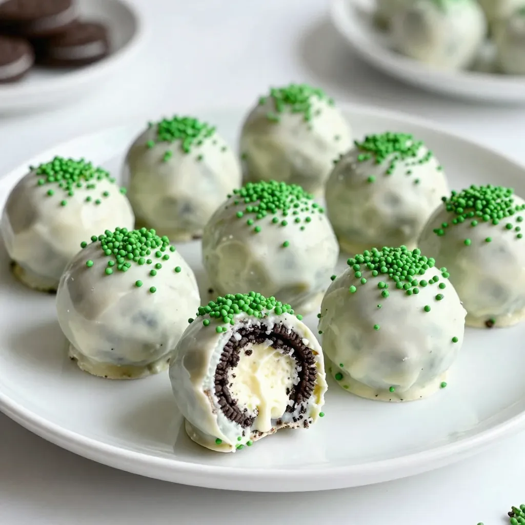 Mint Oreo Truffles Delightful and Easy Dessert Recipe