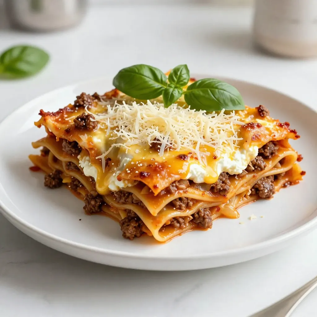 Make-Ahead Homemade Lasagna Flavorful Comfort Meal