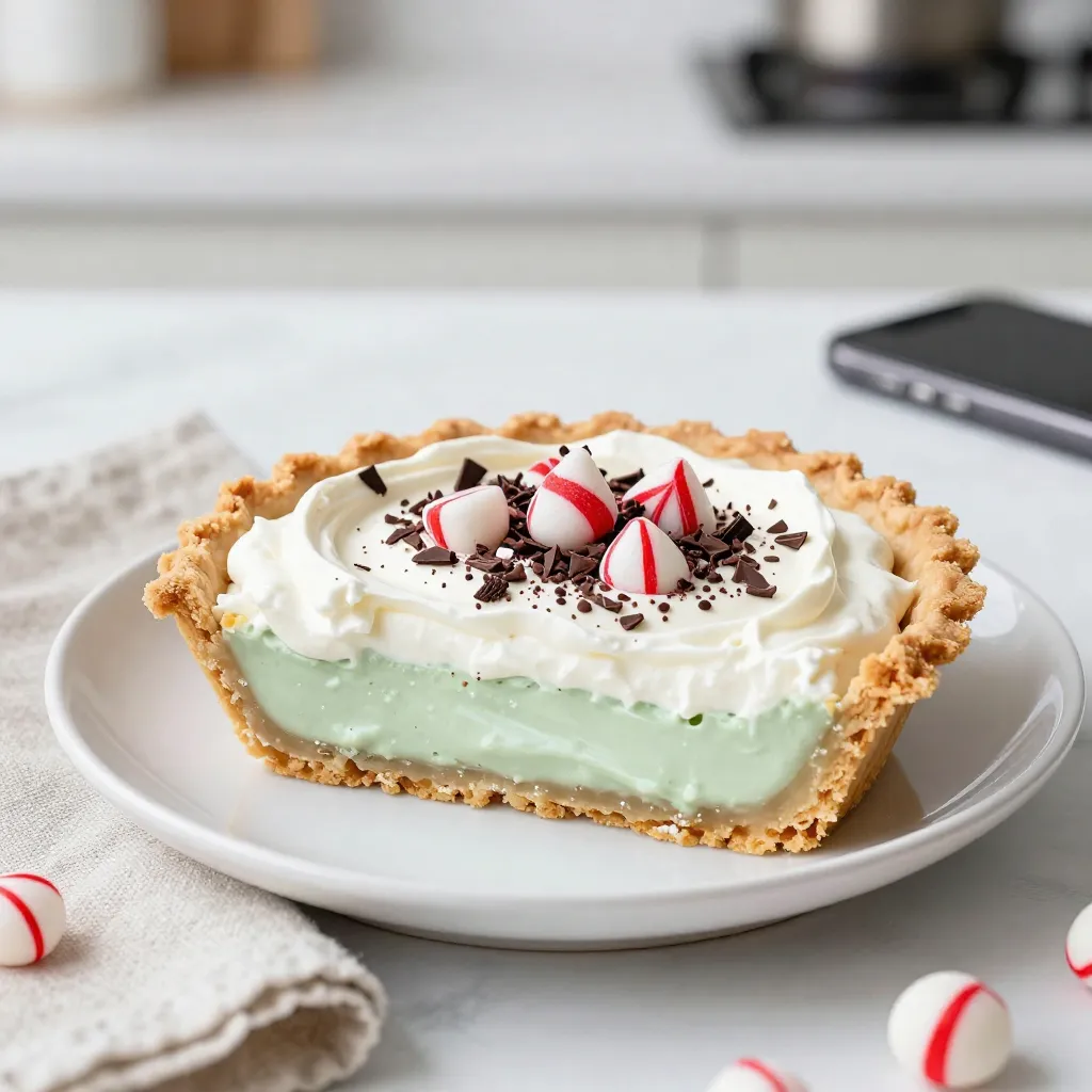 Quick Peppermint Pie Simple and Delicious Dessert Treat