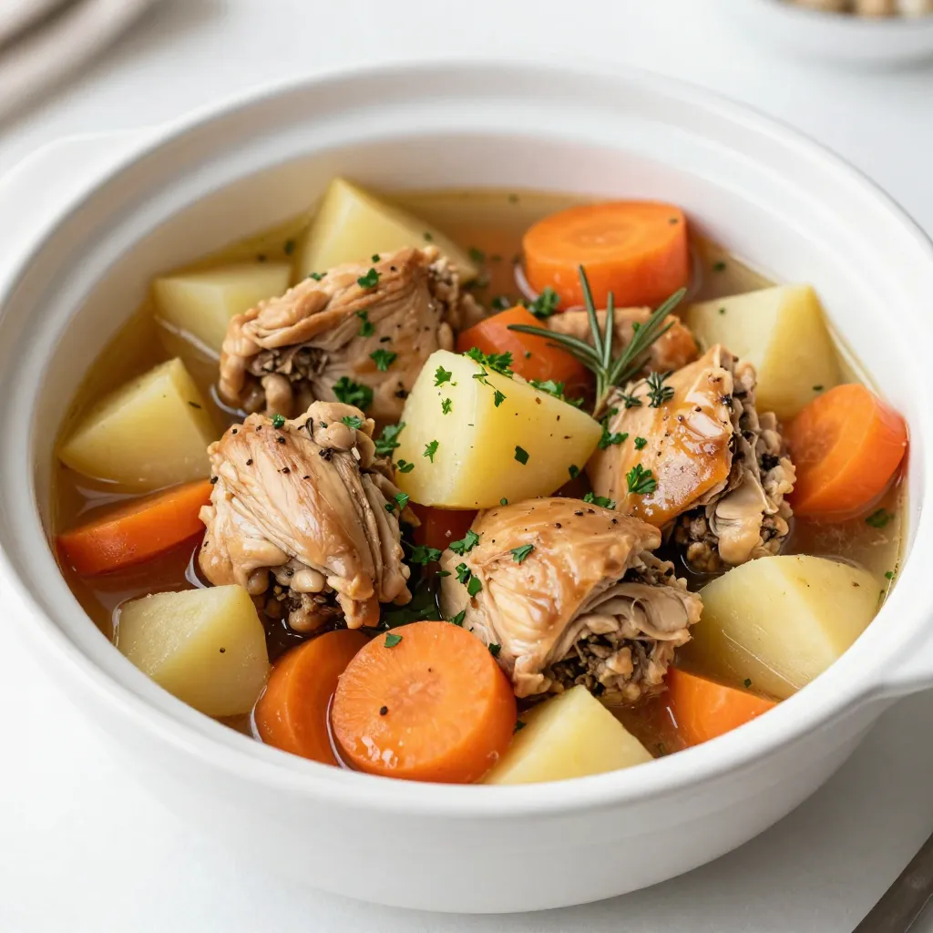 Slow Cooker Chicken Stew Comfort in Every Bite
