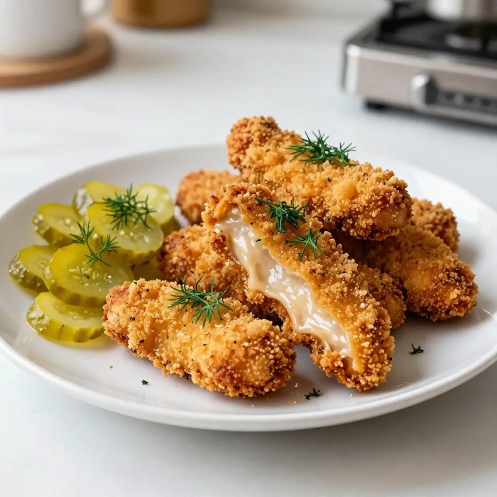 Crispy Dill Pickle Chicken Zesty Flavor Explosion