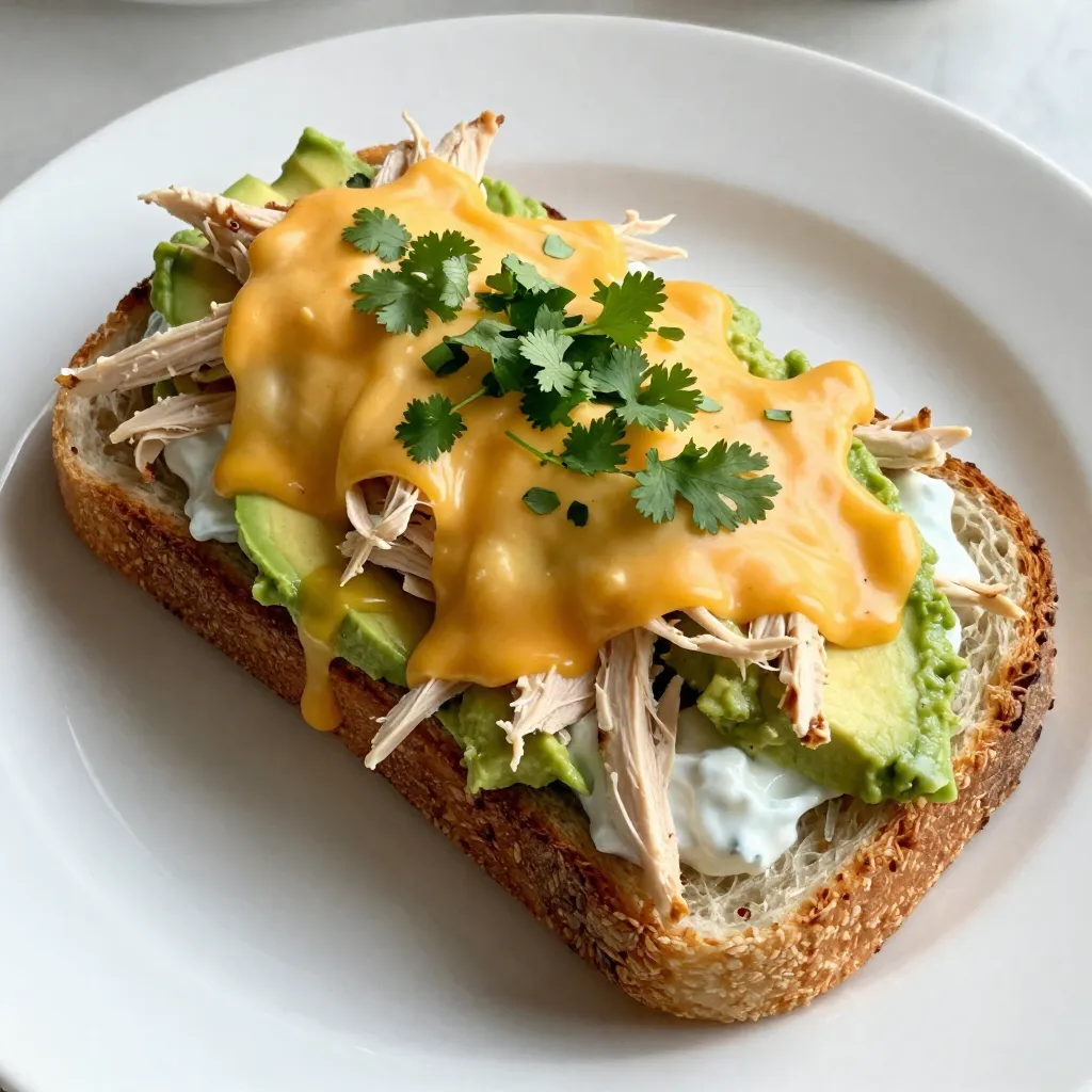 Chicken Avocado Melt Simple and Tasty Recipe