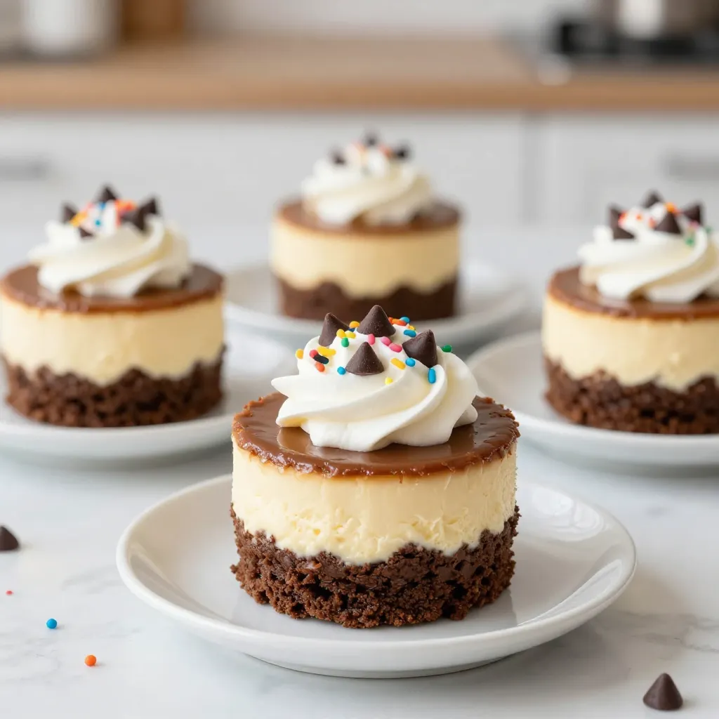 Loaded Brownie Cheesecake Cups Irresistible Dessert Delight