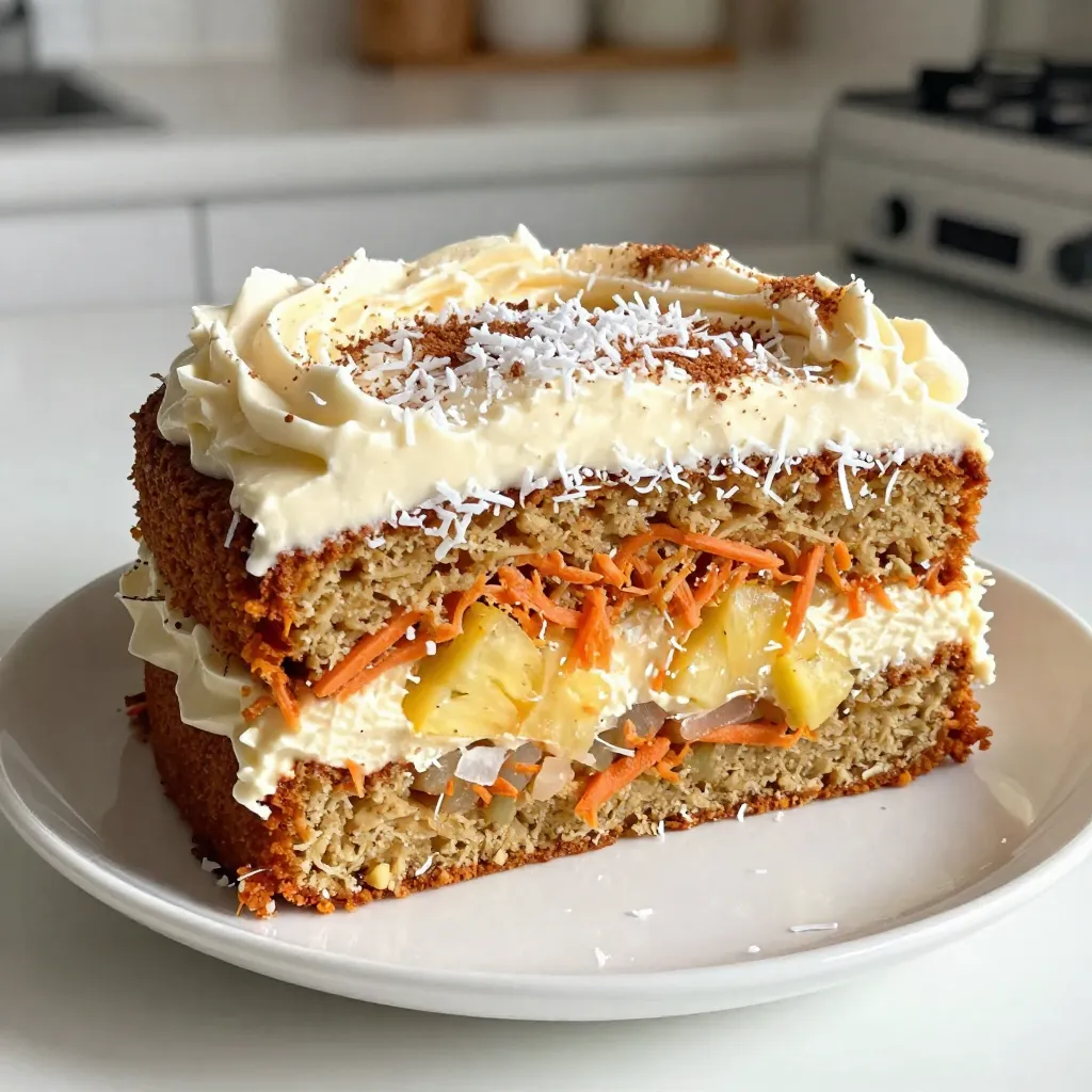 Christmas Hawaiian Carrot Cake Festive and Delicious