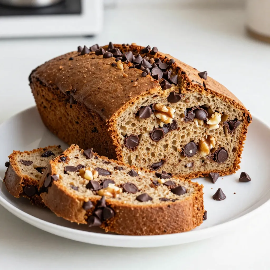 Chocolate Chip Banana Bread Easy and Tasty Recipe
