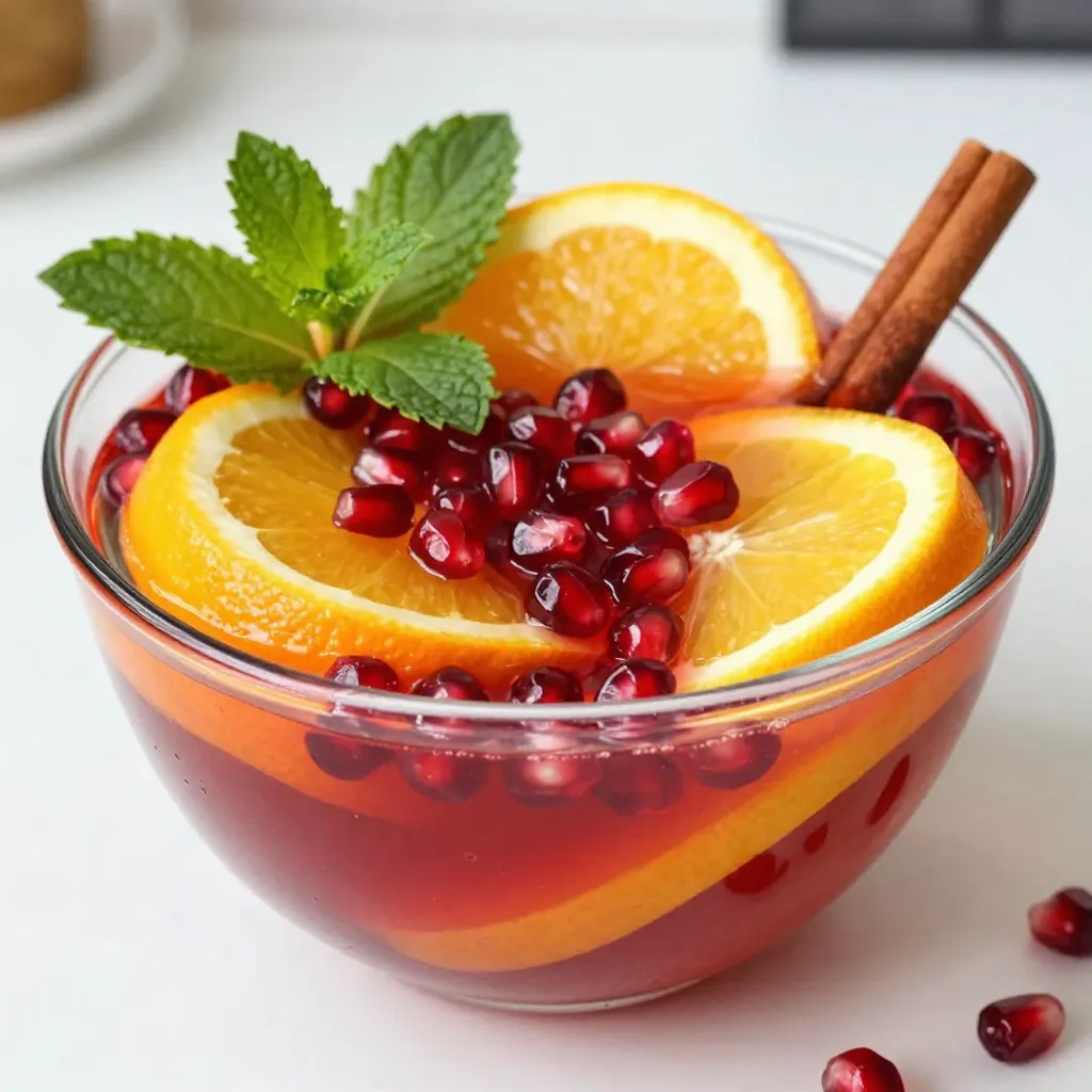Holiday Spiked Punch Festive and Flavorful Drink