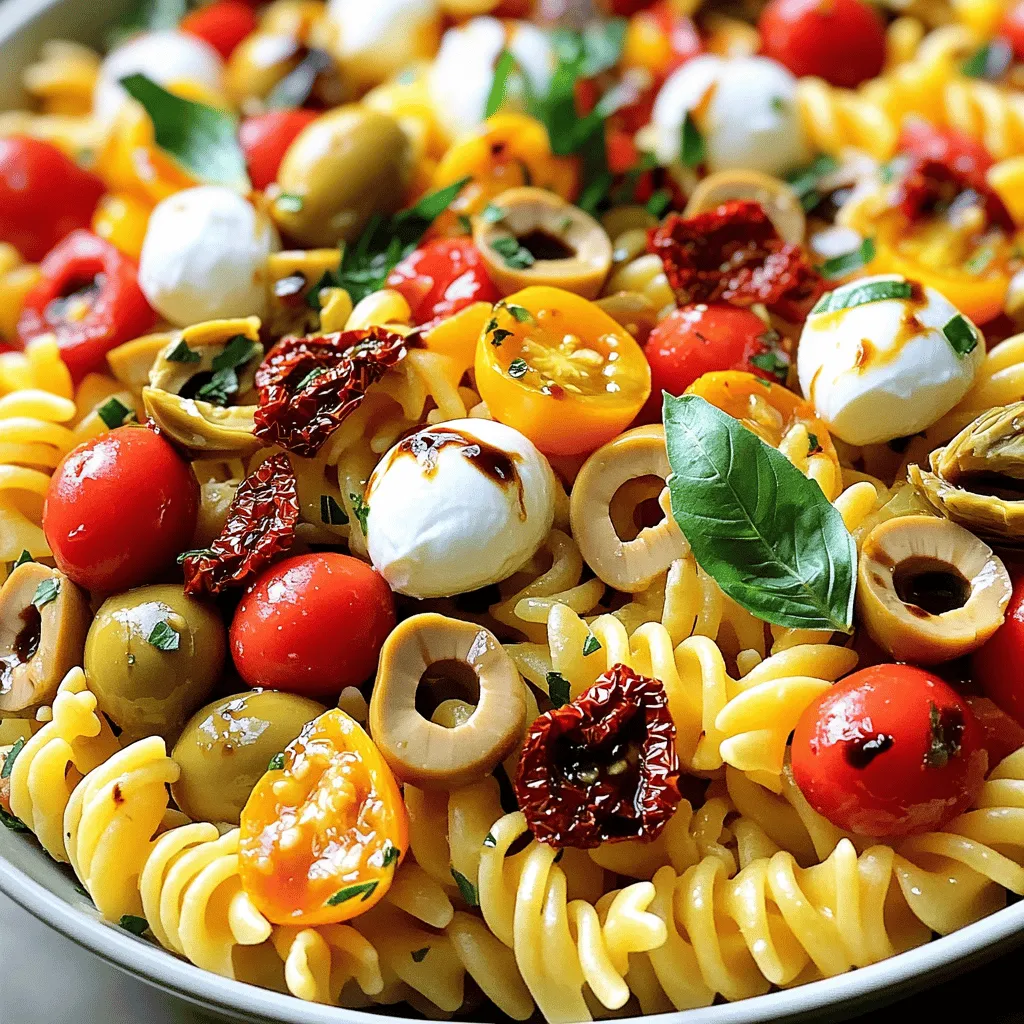 Tuscan Pasta Salad Flavorful and Easy Recipe