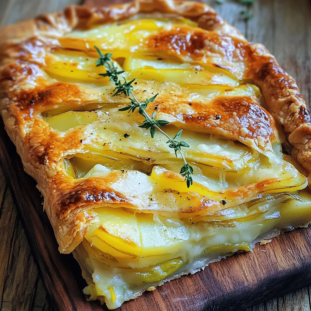 Savory Potato Pie with Leeks &#038; Gruyere Recipe