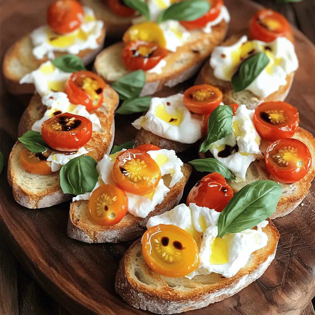 Burrata Bruschetta Flavorful Italian Appetizer Guide
