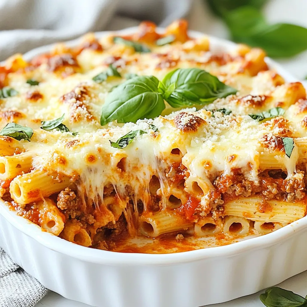 Million Dollar Baked Ziti Flavorful Family Feast