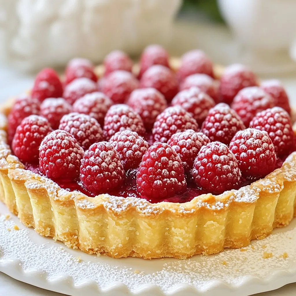 Raspberry Frangipane Tart Simple and Irresistible Treat