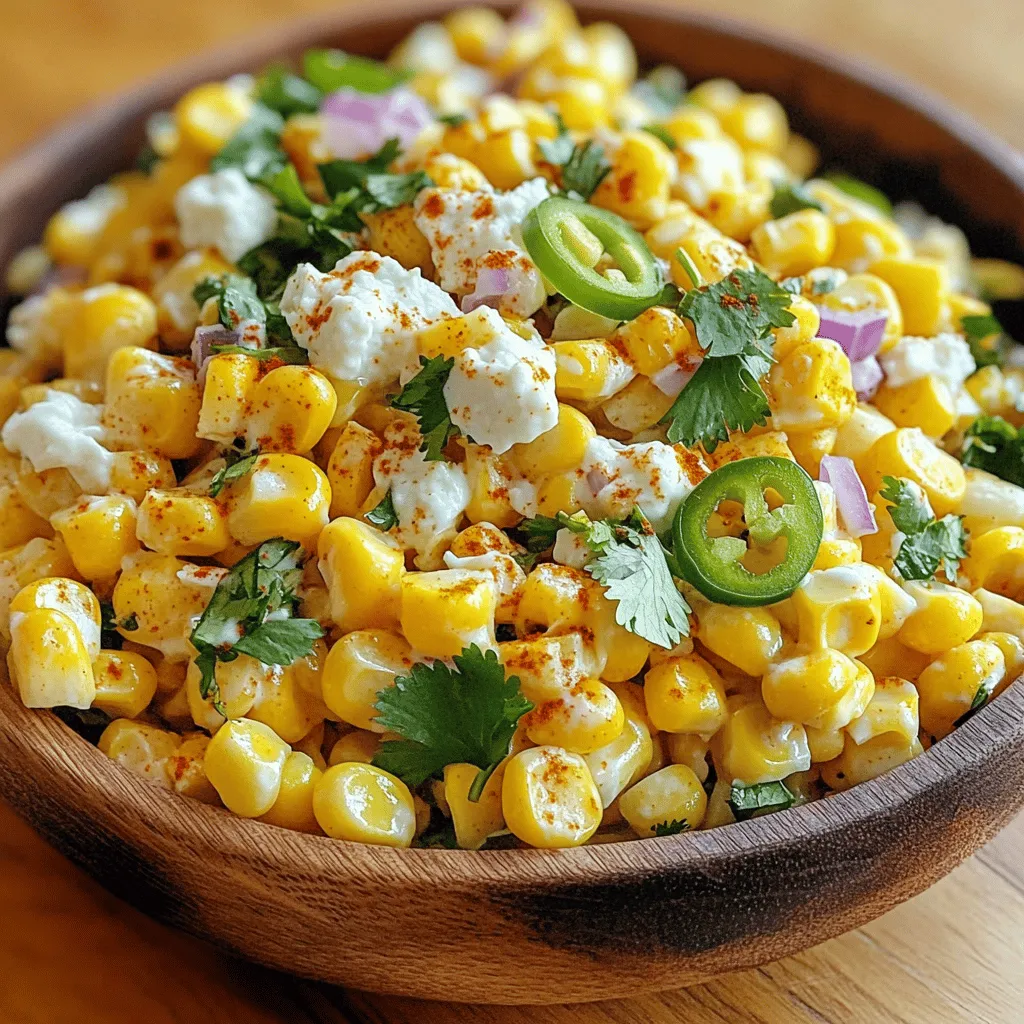 Mexican Street Corn Salad Fresh Flavorful Delight