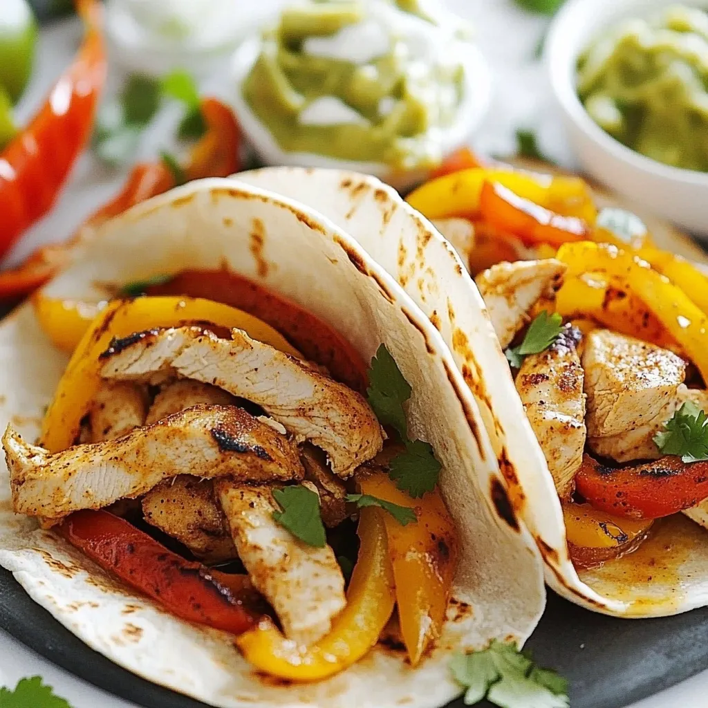 Sizzling Chicken Fajitas Simple and Flavorful Meal
