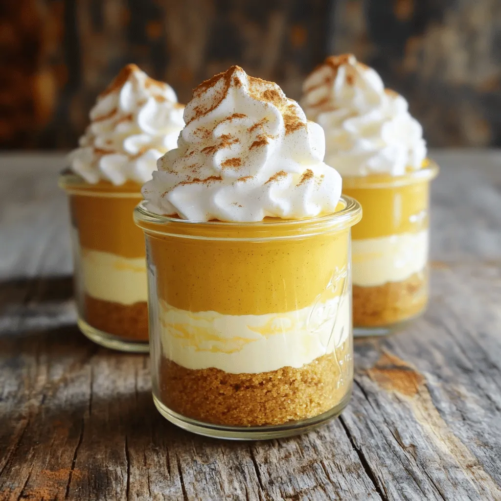 No Bake Pumpkin Cheesecake Cups Delightful Dessert Idea