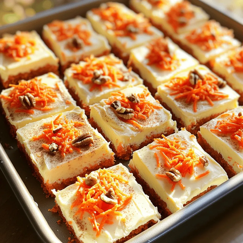 Decadent Carrot Cake Bars Simple and Irresistible Treat