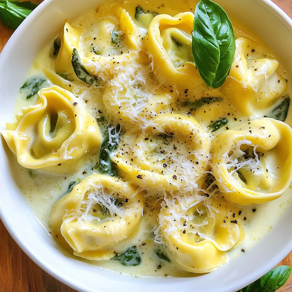 Minute Creamy Tortellini Flavorful Dinner Delight