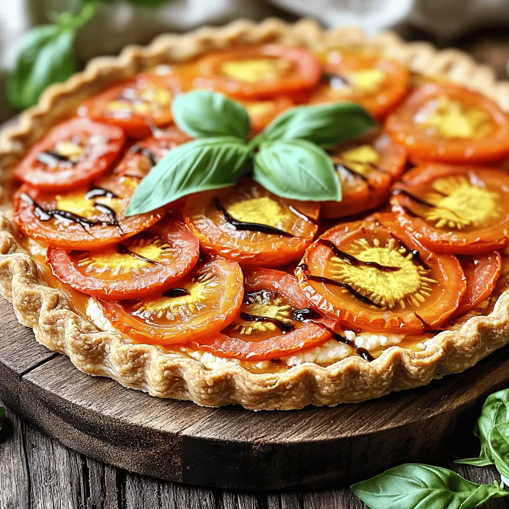 Savory Ultimate Tomato Pie Recipe for Food Lovers