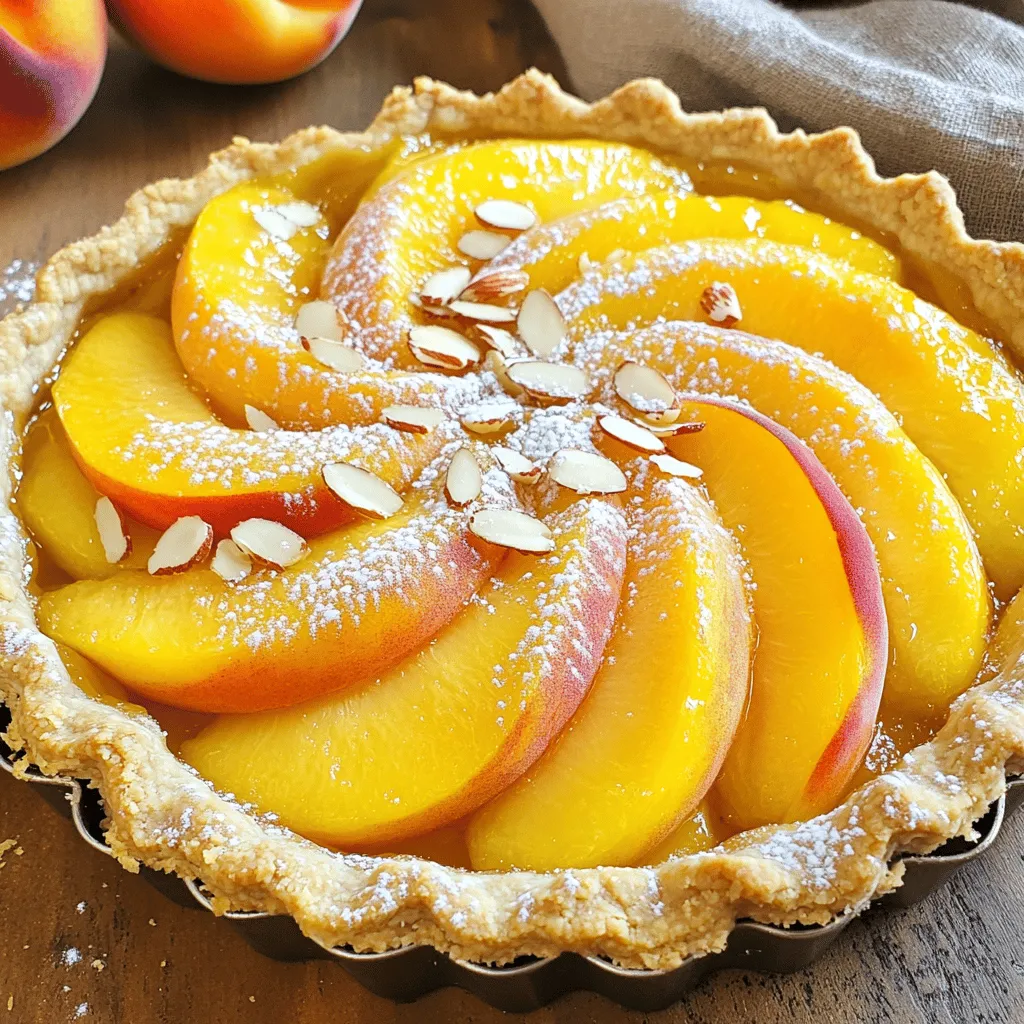 Easy Peach Tart Delightful and Simple Recipe Guide