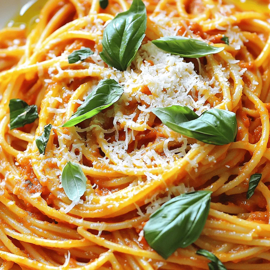 Roasted Red Pepper Pasta Rich and Creamy Delight