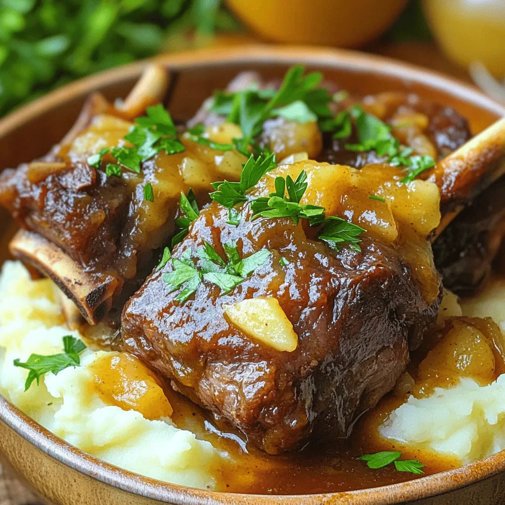 Apple Cider Braised Short Ribs Comforting Recipe